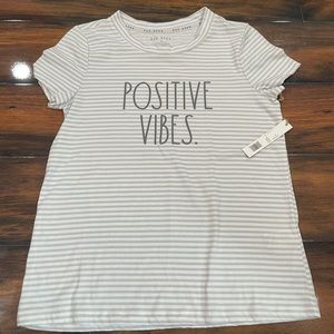 Rae Dunn Positive Vibes.